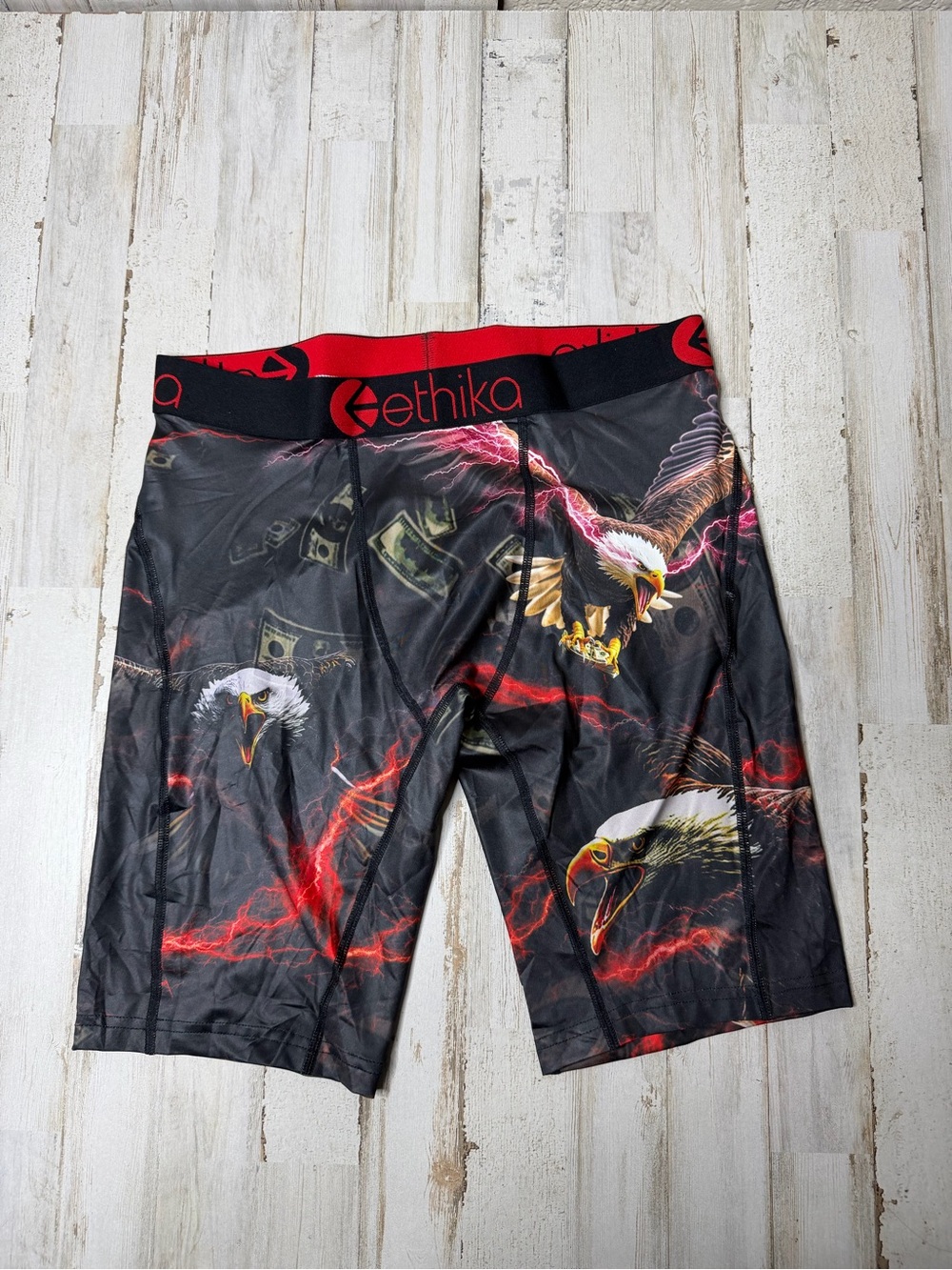 ethika Black  and Red Boxer Briefs - Picture 2 of 5